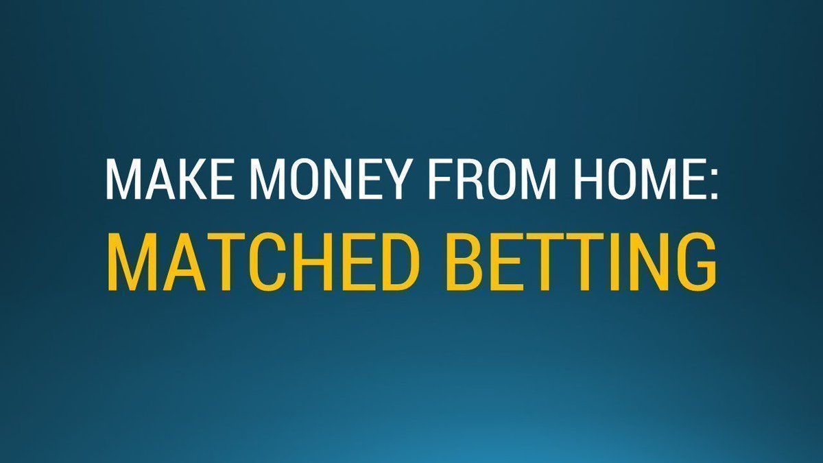 Make A Tax-Free Income From #MatchBetting
buff.ly/2gXTbfz buff.ly/2gXPcQf