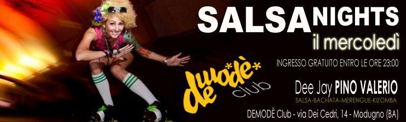 DemodeClub's tweet image. Appuntamenti della settimana al @DemodeClub !
• Questo Mercoledì --&amp;gt; Salsa Nights 
• Questo Sabato --&amp;gt; Vida Loca. Il party Reaggaeton n°1!