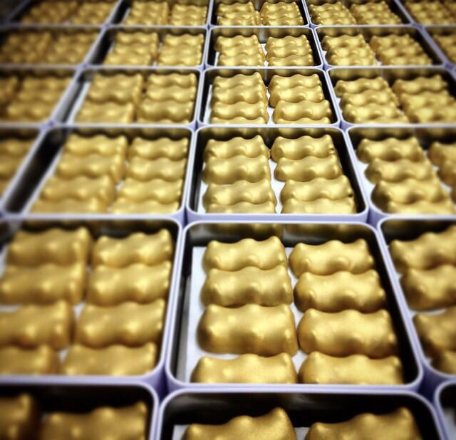 Les oursons poudrés d or... #noel