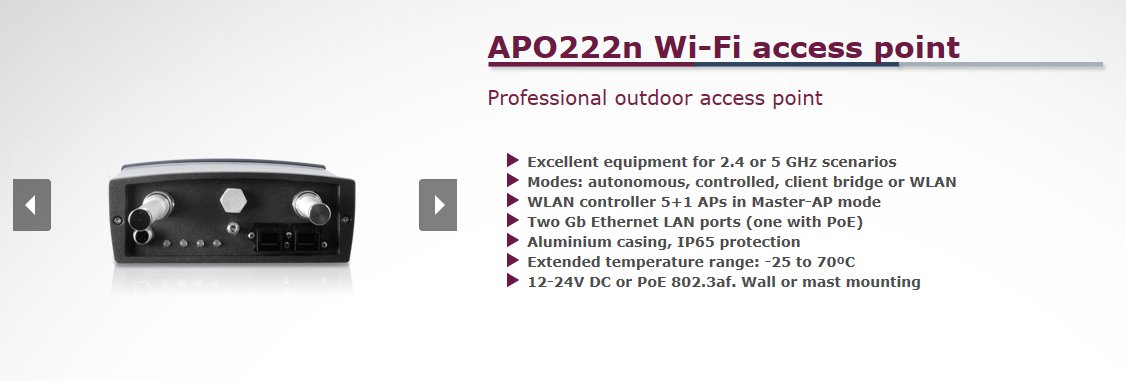 TeldatCorp's tweet image. Professional outdoor access point =&amp;gt; ow.ly/h9Yx30775kZ #enterprisemobility #wlancontroller