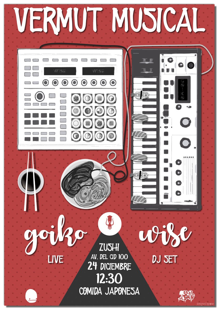 24 de diciembre vermut en el restaurante japonés Zushi.
acompañado por Goiko <a href="/chillandsoul/">Goiko</a>.