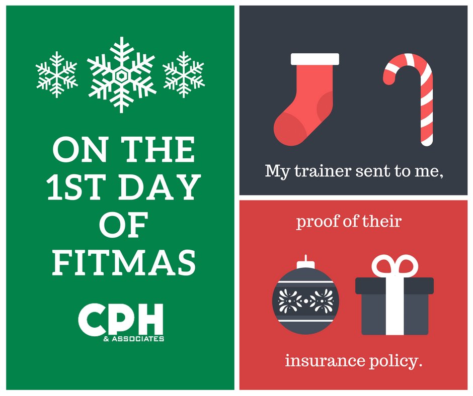 cphins's tweet photo. On the 1st day of Ftimas⦠#FitmasFun #Holidaycheer https://t.co/rAW5FdQyeR
