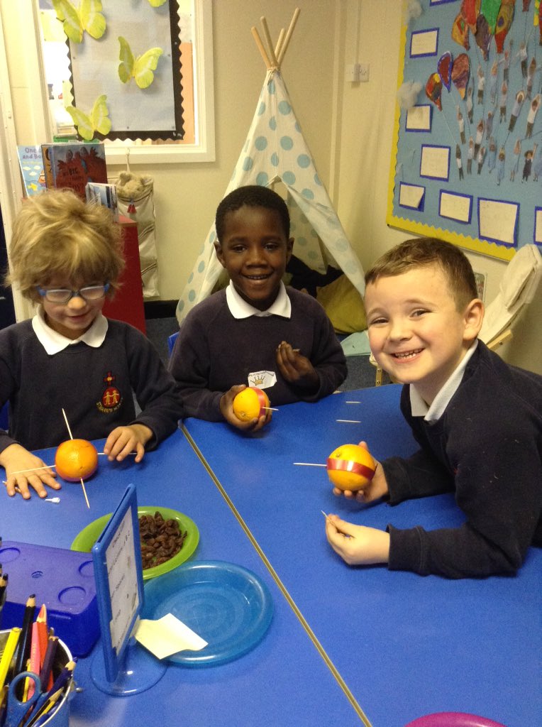St_MariesY1LO's tweet photo. Christingle making! https://t.co/3bEJfjAU4P