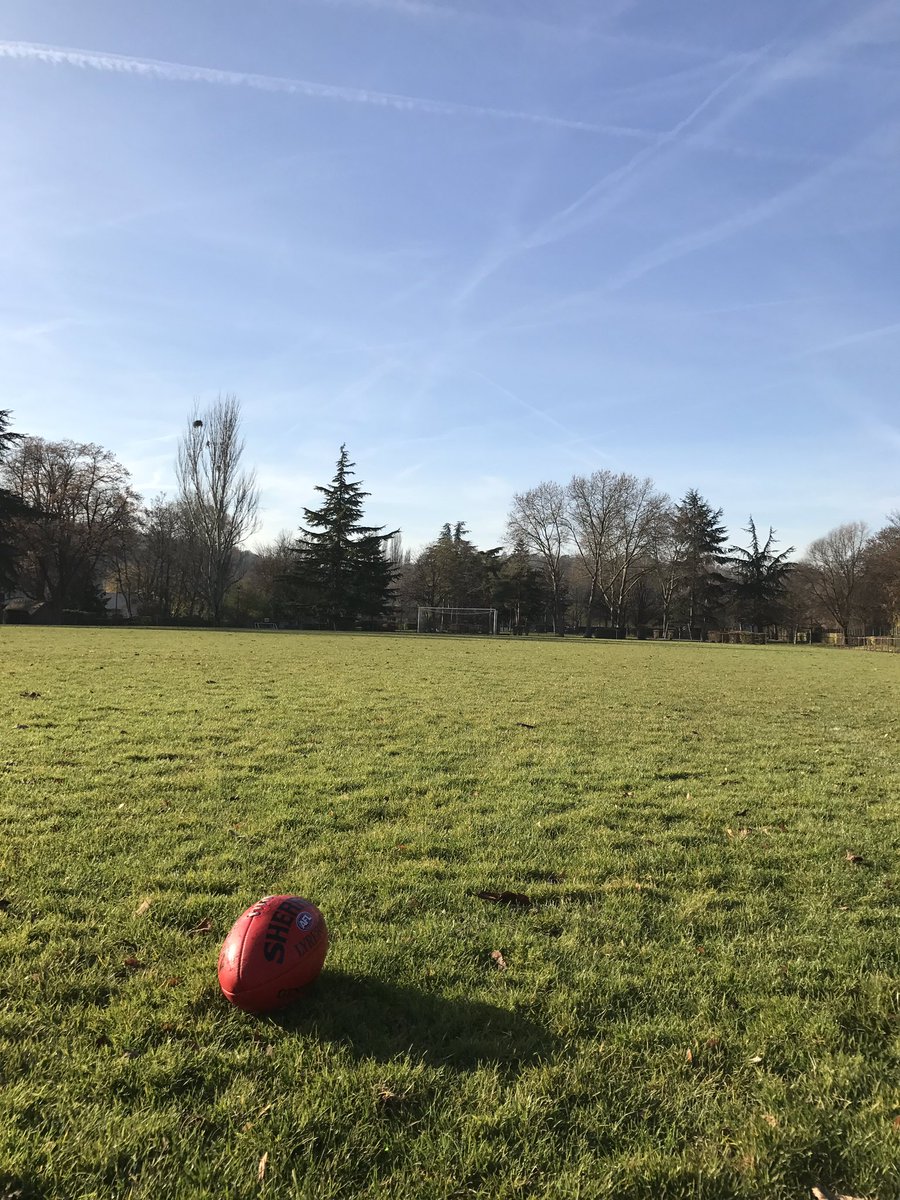 Home is wherever an afl ball is -
Getting some preseason done in 7 degree France 🏉🏃🏽‍♀️🇫🇷