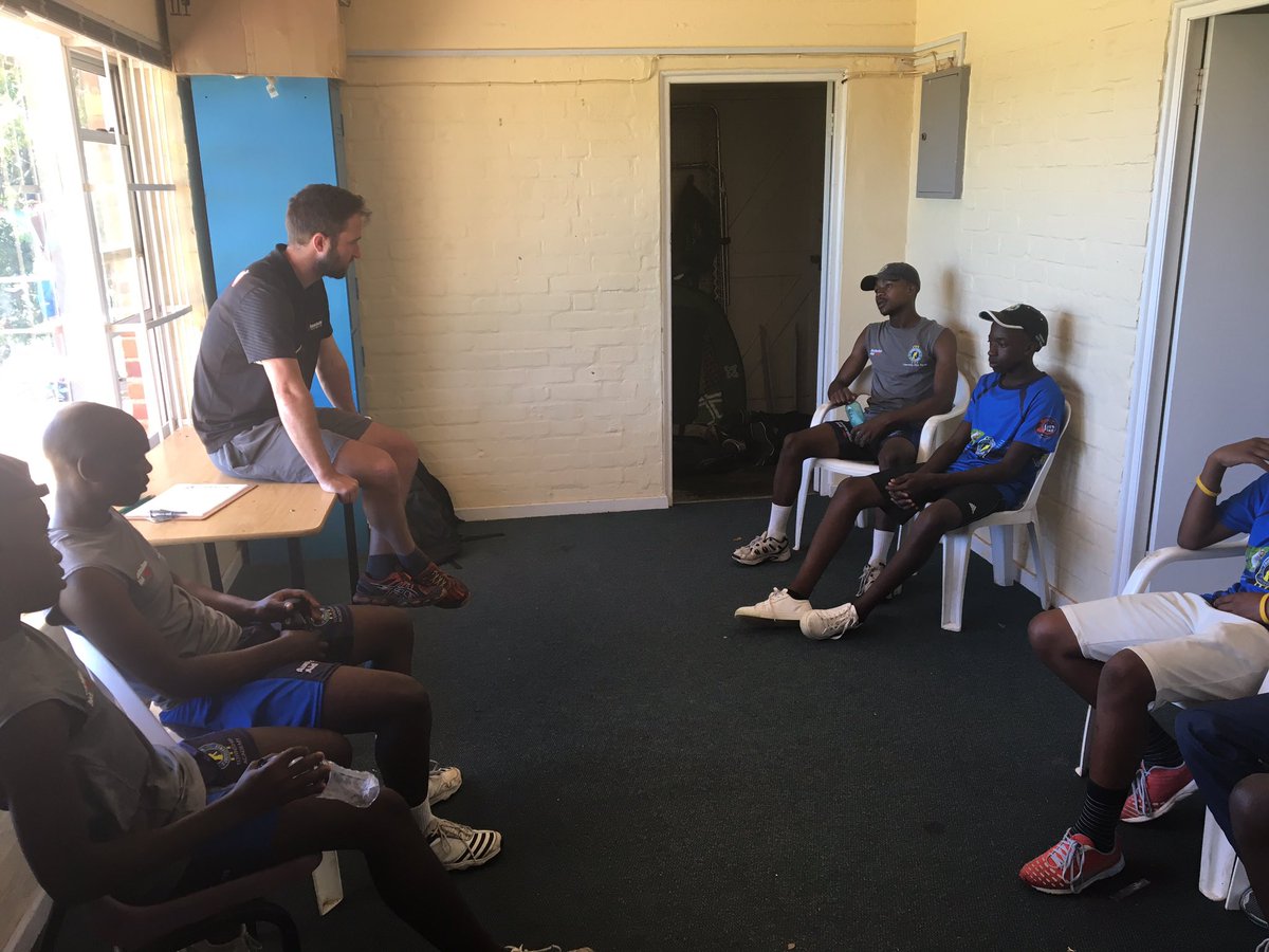 CricketSchool's tweet image. @Headstrong_SA working with our township elite players #Wpcricket