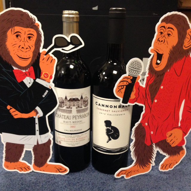 OddbinsBuyers's tweet photo. Chimp's Xmas wines of the week! #Snazzy with a classic 2002 Bordeaux &amp; #Passionate with a rich Cali Cabernet. Both sub £20 @oddbins https://t.co/c8PdUNNwvt