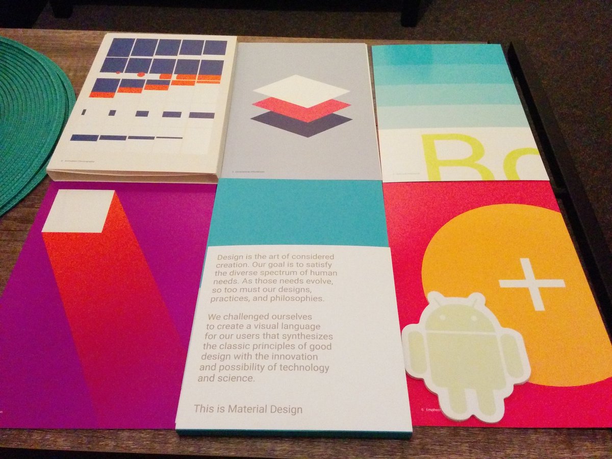 kiwiandroiddev's tweet photo. Thanks to JSA for the awesome android and material design swag #gdgauckland #AndroidDev https://t.co/aIsdfIHCrF
