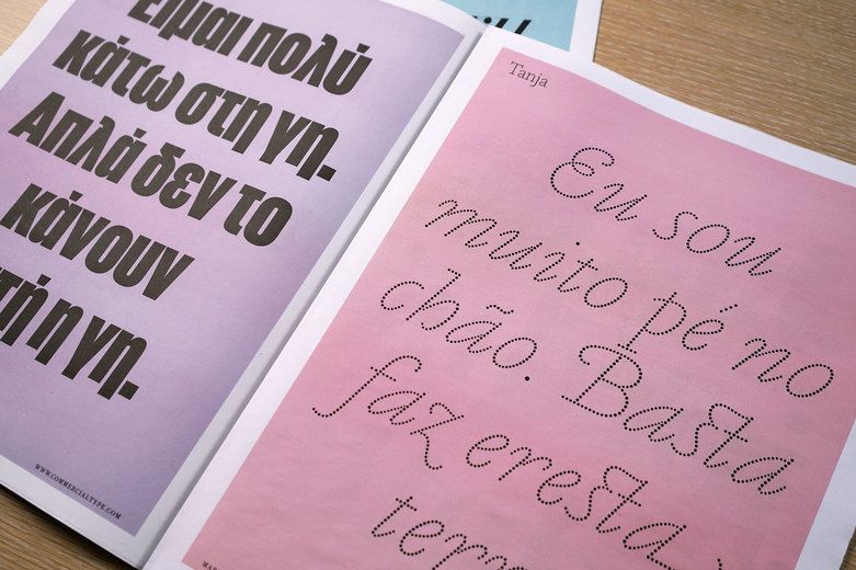 newspaperclub's tweet photo. Type (+ #print) fans! Snag a copy of @commercialtype's #newspaper from #ModMag16 – for free! (Just pay shipping) > https://t.co/jLcs0Vfyr6 🆒 https://t.co/WuhjtxKbuI