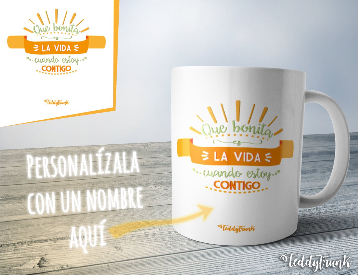 Teddytrunk_'s tweet photo. Sí que lo es. Ideal taza para esa persona tan especial con la que disfrutas tanto de la vida. Házselo saber. https://t.co/FyGGEuzQqp