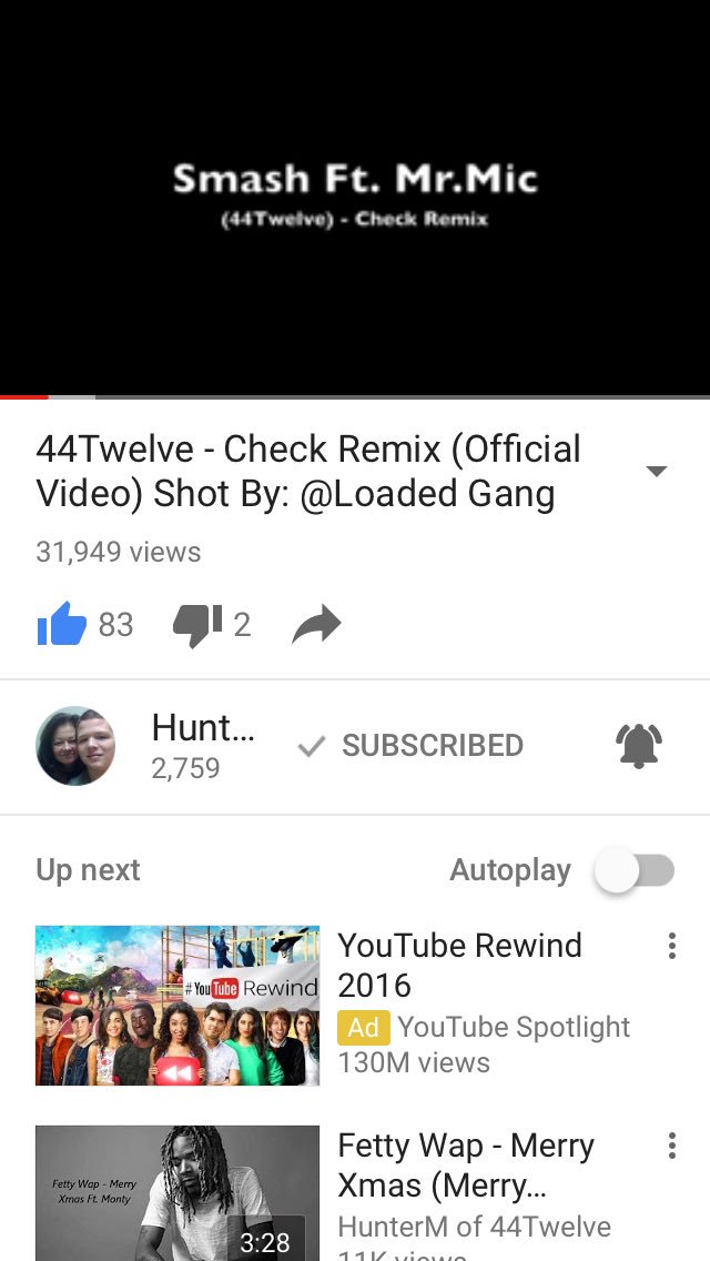 44twelve's tweet photo. #CheckRemix #44Twelve #Throwback On @YouTube go watch that 💯💯💯🔥🔥 https://t.co/IycXLsO821
