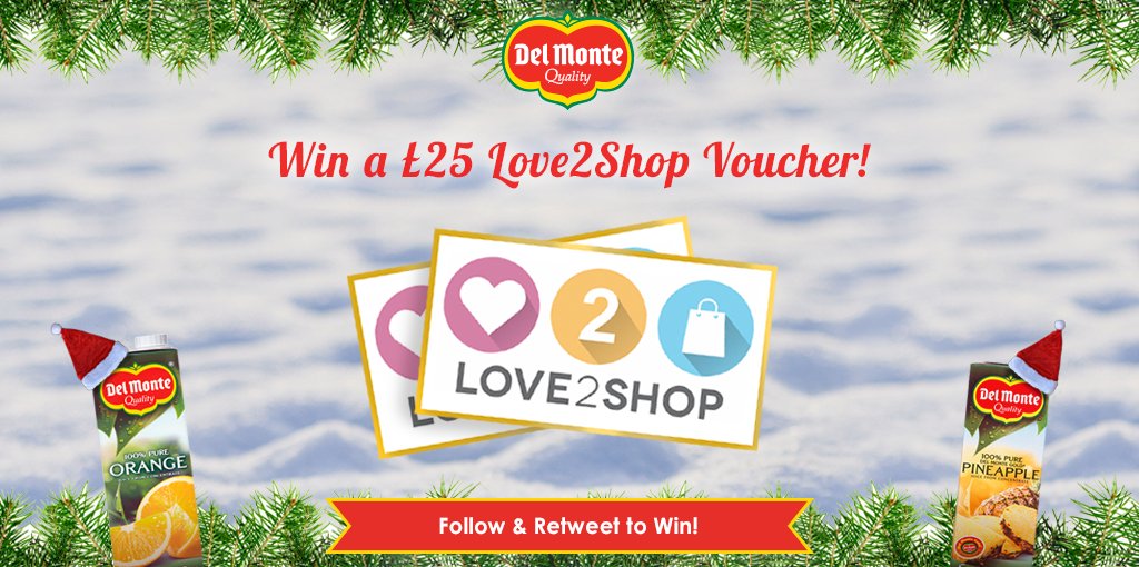 Del Monte UK on Twitter "Remember to Follow & Retweet to win a £25