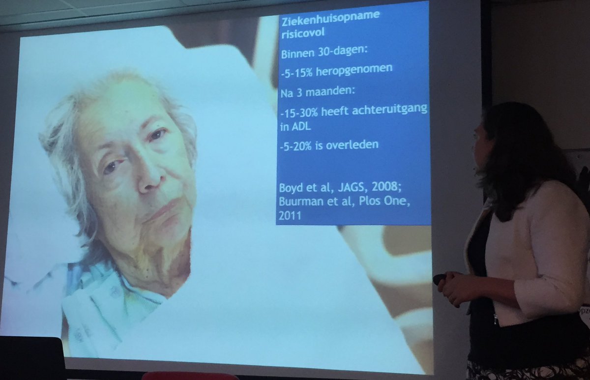 BestuurNVSHA's tweet photo. Ziekenhuis opname risicovol: 15% van ouderen wordt binnen 30 dagen heropgenomen na acute ziekenhuis opname https://t.co/4phcGC29yE
