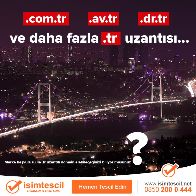 isimtescilNET's tweet photo. #isimtescil #isimtescilnet #domain #trdomain #tr #tralanadi #truzantisi #com.tr #avtr #drtr #govtr #adsoyadcom.tr
https://t.co/AyDoNfIKO2 https://t.co/uMq0WJ4Q6u