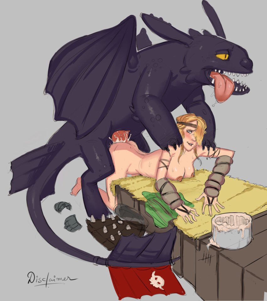 Astrid and toothless porn.