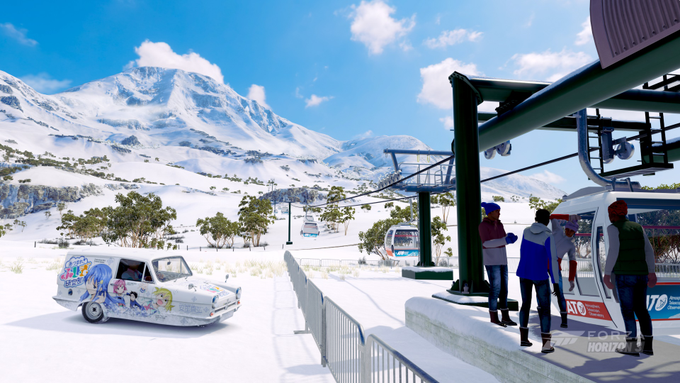Blizzard Mountainいい感じ #ForzaHorizon3 