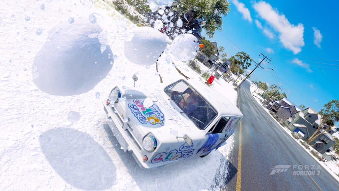 Blizzard Mountainいい感じ #ForzaHorizon3 