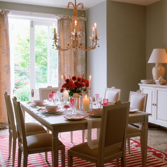 homesandgardens's tweet photo. Floor-length cream floral curtains and a bright striped rug add comfort and warmth to cool paint in this Nordic-inspired room... https://t.co/ujLOYbb14X