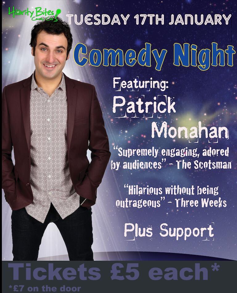 pubtheeagle's tweet photo. @PatrickJMonahan at the eagle once again. Funniest man from #Teesside. Only £5 a ticket, get them while there available. #utb #boro https://t.co/2j2BO97lpp