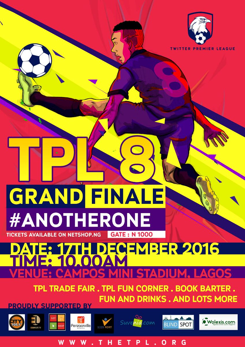 HL_Blue's tweet photo. Save the date! I've bought my ticket already for the #TPL8Finale this Saturday :) Can't wait to see all my friends https://t.co/10g17XrE8w