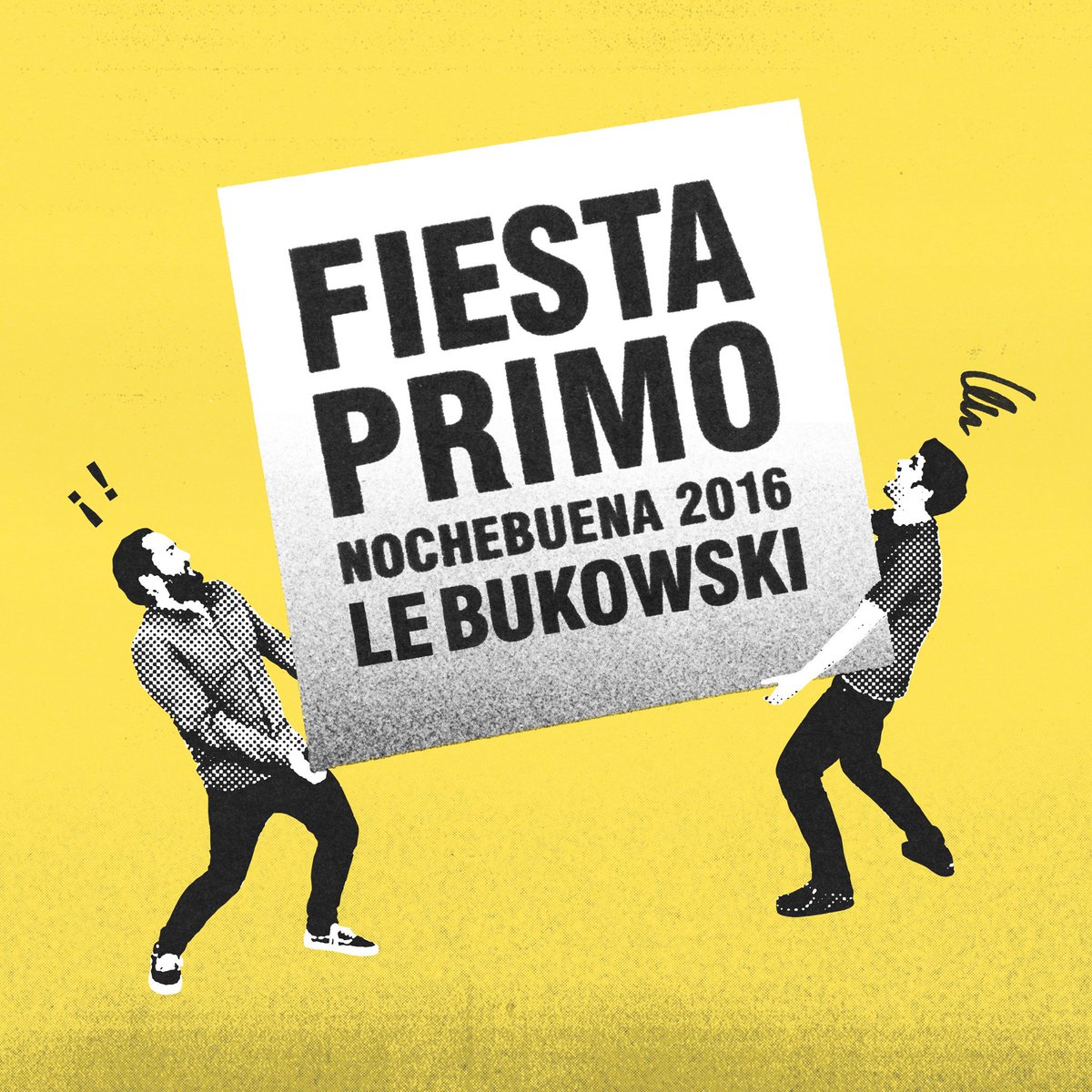 cosasprimo's tweet photo. ¡FIESTA PRIMO! // BUKOWSKI // NOCHEBUENA > Nos vemos! https://t.co/9rRcpNK6Rj