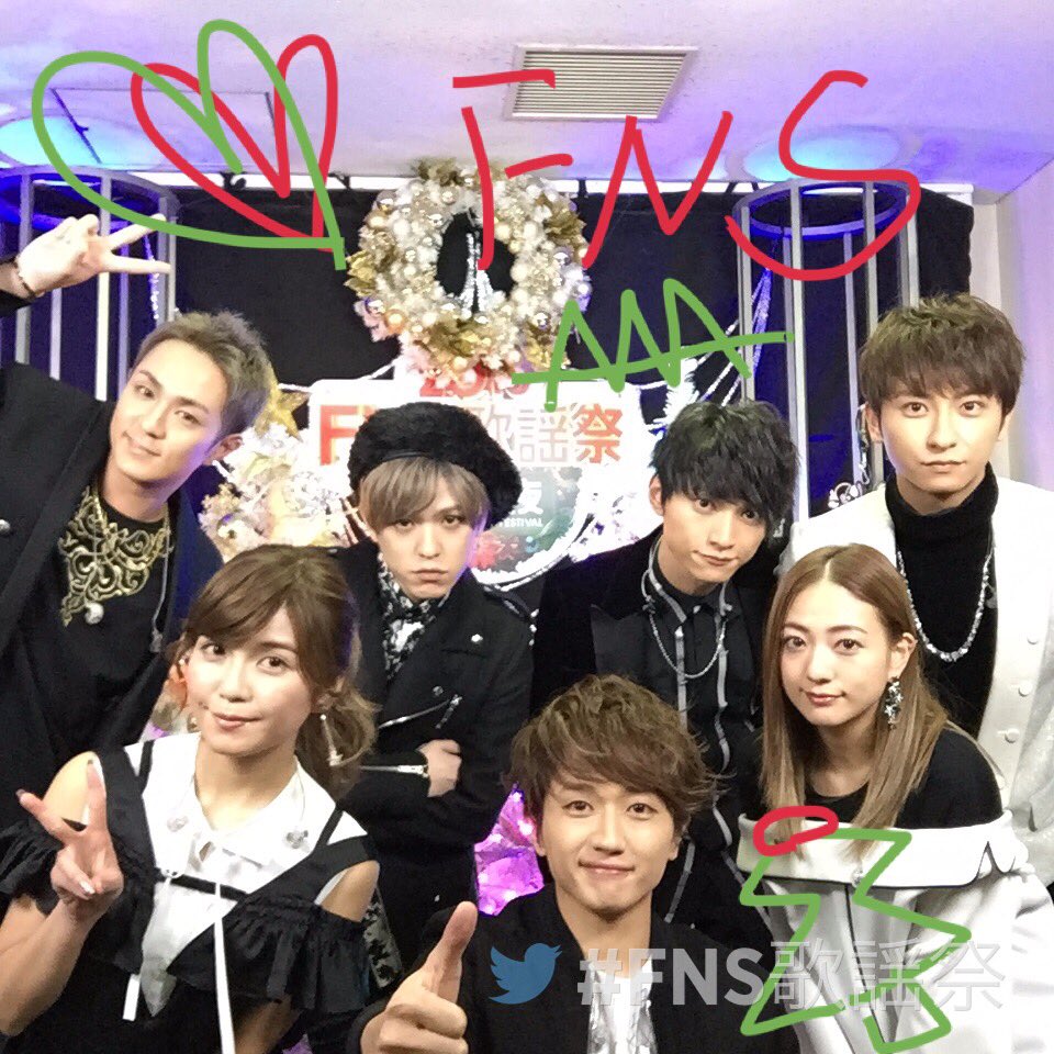 Fns歌謡祭 公式 16 Fns歌謡祭 生放送中 a a Staff