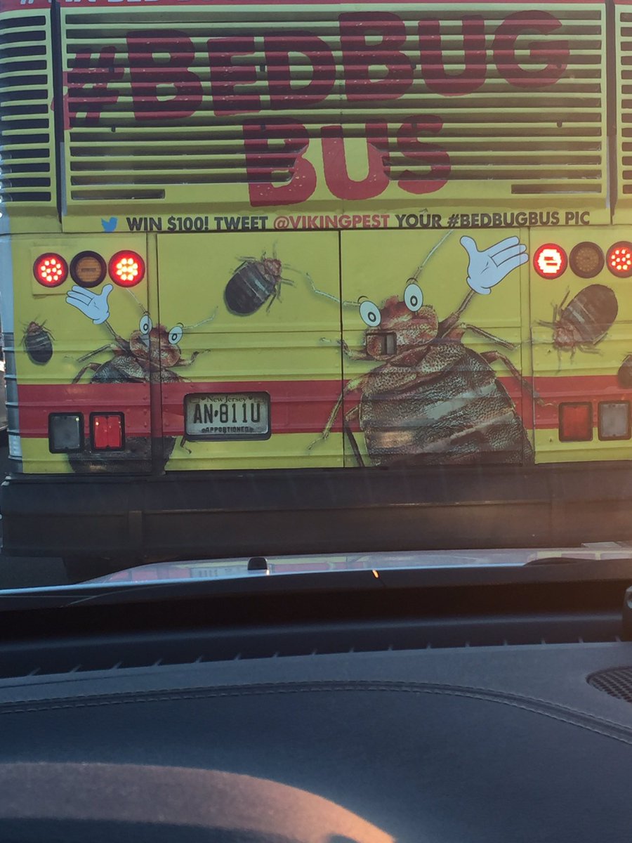 rockxxstar's tweet photo. @vikingpest #bedbugbus https://t.co/4VO2NTmtxK