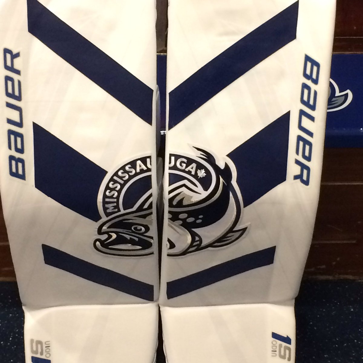 Some custom work for <a href="/JakeIngham/">Jake Ingham</a> 2nd set. Great product - PadSkinz from <a href="/ChameleonSports/">Padskinz</a>  #gottalookfreshhairhelmet