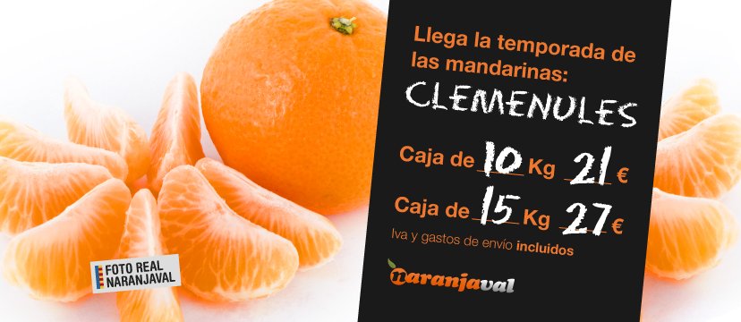 Nos encantan las #mandarinas #clemenules. Dulces, fáciles de pelar... ideales para #niños. ¿Quieres probarlas? naranjaval.com/mandarinas/37-… :)