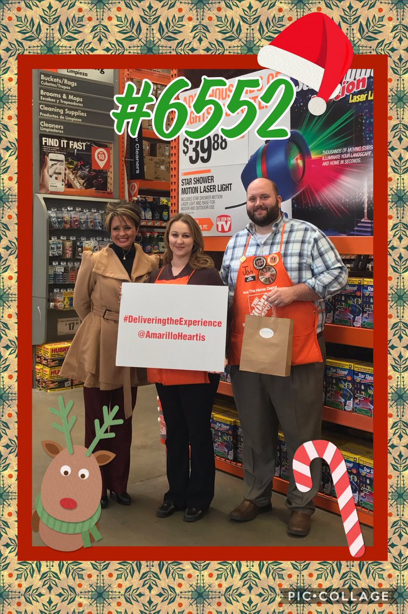 HomeDepot6552's tweet photo. #6552 partnering w/ @amarilloheartis today to help ensure they are #DeliveringTheExperience! We ❤️helping our community &amp; local businesses! https://t.co/FoLcVqN7gS