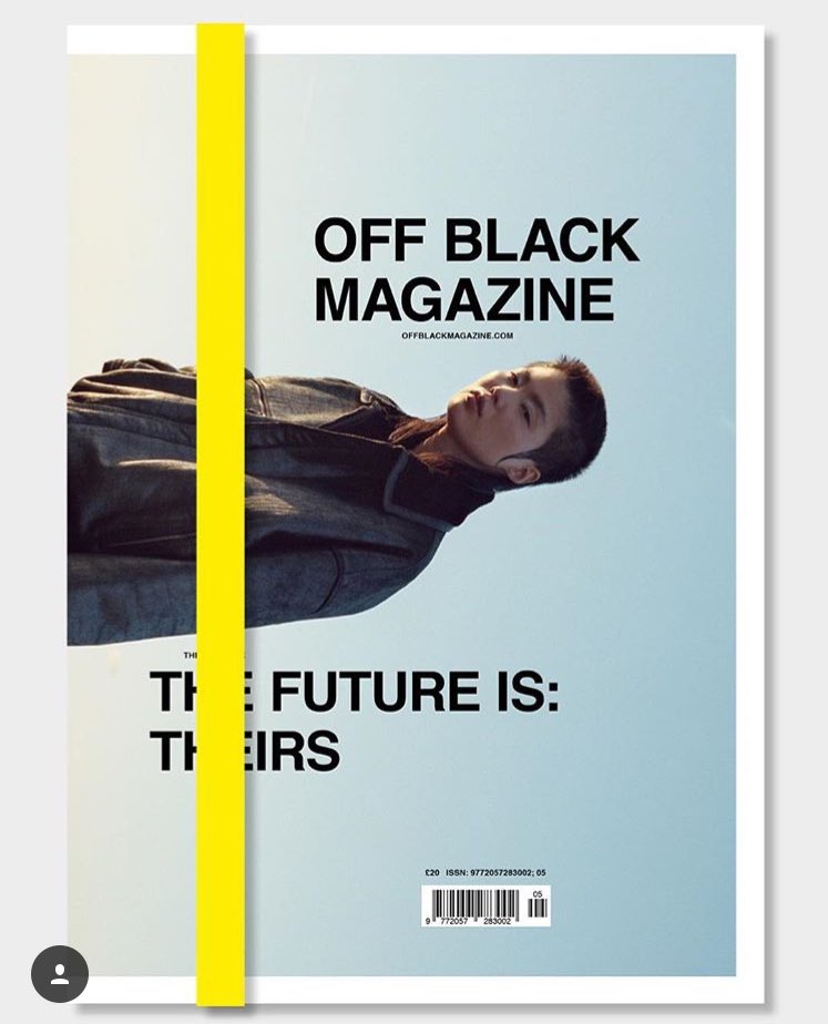 Offblackmag's tweet image. New issue out now. Cover 2 Manami by @johanna_nyholm