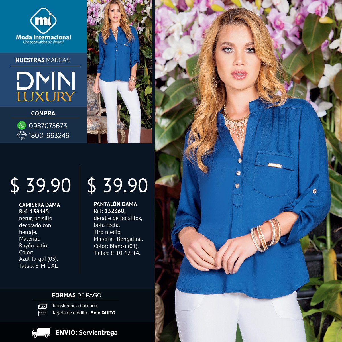 Modainecuador's tweet photo. Mira nuestro catálogo https://t.co/I7pZSmknY1 y descubre lo ÚLTIMO EN MODA. #Navidad COMPRA: whatsapp 0987075673 o 1800-663264 https://t.co/p6PUK1pQNs