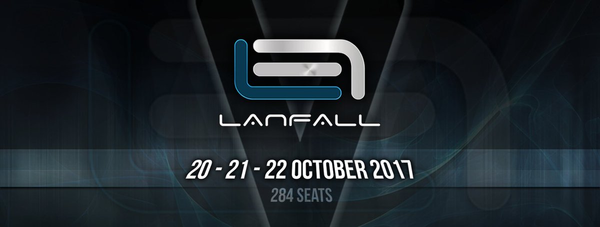 lanfall's tweet image. We’re thrilled to announce Lanfall V5 on 20-21-22 October 2017! Stay tuned for more updates! #proud #lanfall #lanfallv5 #lanparty