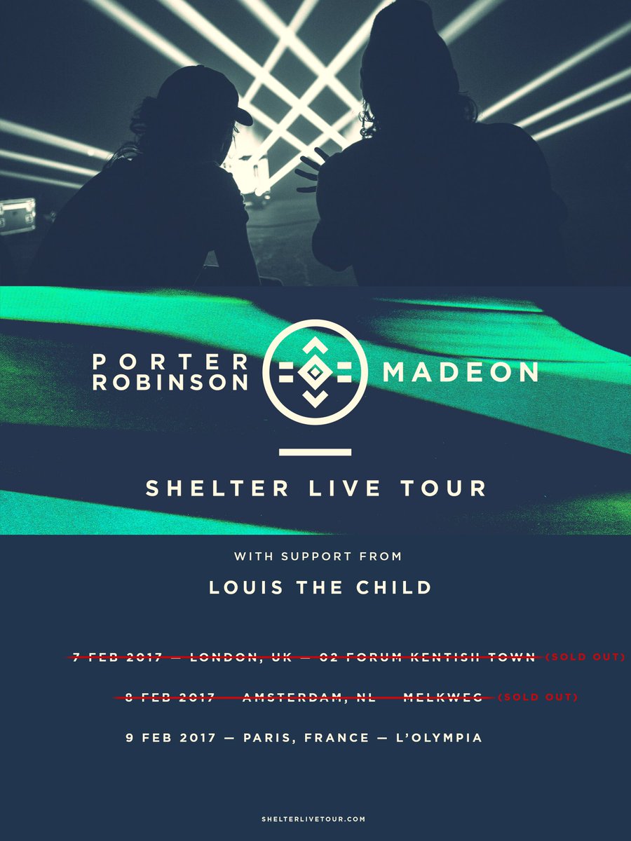 hey, we’ll be bringing @LouisTheChild to all of our europe dates for shelter live 🇬🇧🇳🇱🇫🇷 https://t.co/tKa85v0qX2