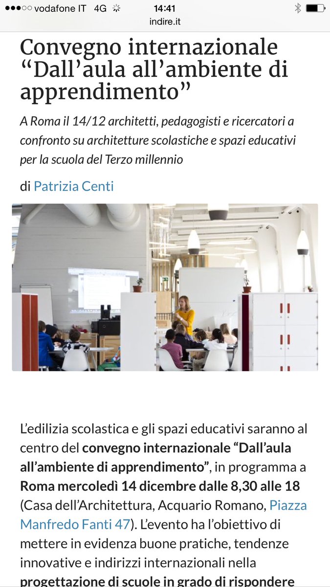 #Roma La #scuolaDelTerzoMillennio <a href="/IndireSocial/">INDIRE</a> <a href="/elenamosa76/">elena mosa</a> <a href="/barbapapa20051/">barbarapapazzoni</a> <a href="/MiurSocial/">MiurSocial 😷</a> <a href="/gm_digiuda/">Giuseppe M Di Giuda</a> <a href="/MorenaTonini/">morena Tonini</a>