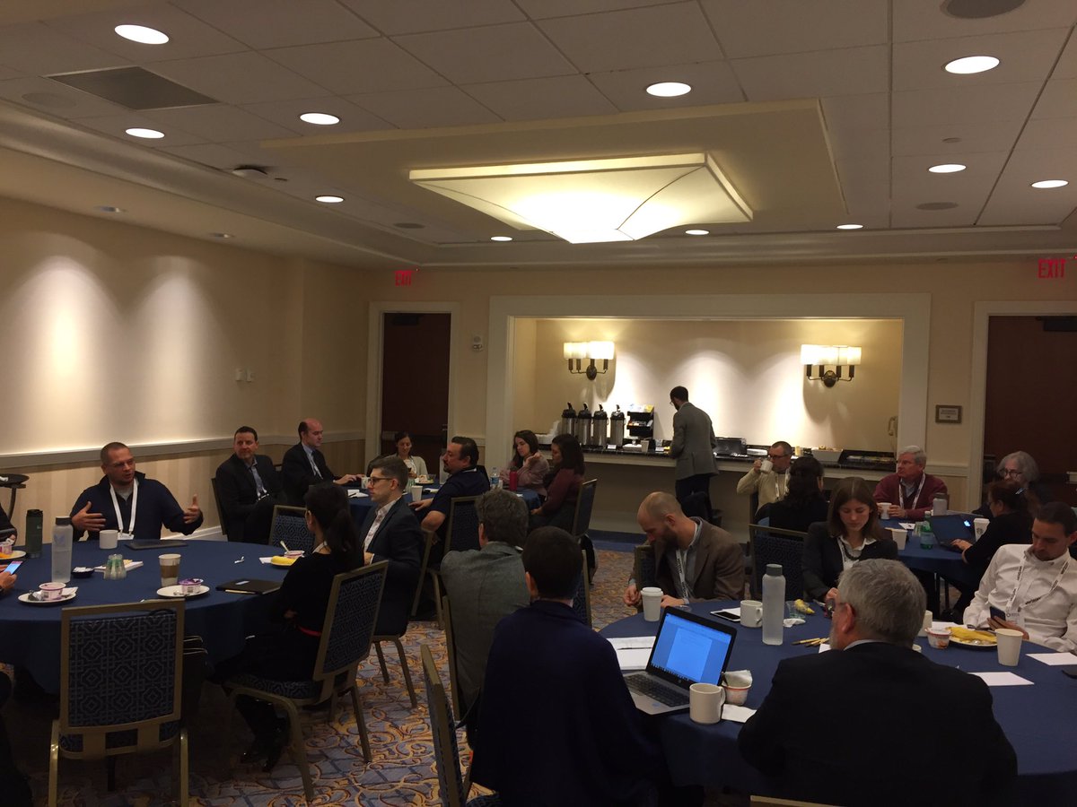 AmandaBenDor's tweet photo. Morning breakfast to delve into @OpenHIE at #GDHF2016 Thanks @IntraHealth for hosting! https://t.co/pcZH4LvhxH