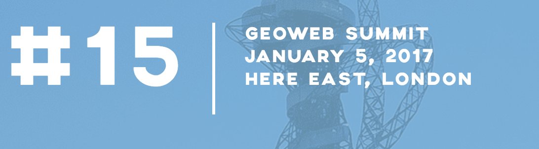HereEast's tweet photo. Not long until @geowebforum #summit15 Grab tickets &amp; join us at #HereEast to discuss all things #GIS #LBS #IoT https://t.co/XN9Tt9avWs https://t.co/y8H37U8Btd