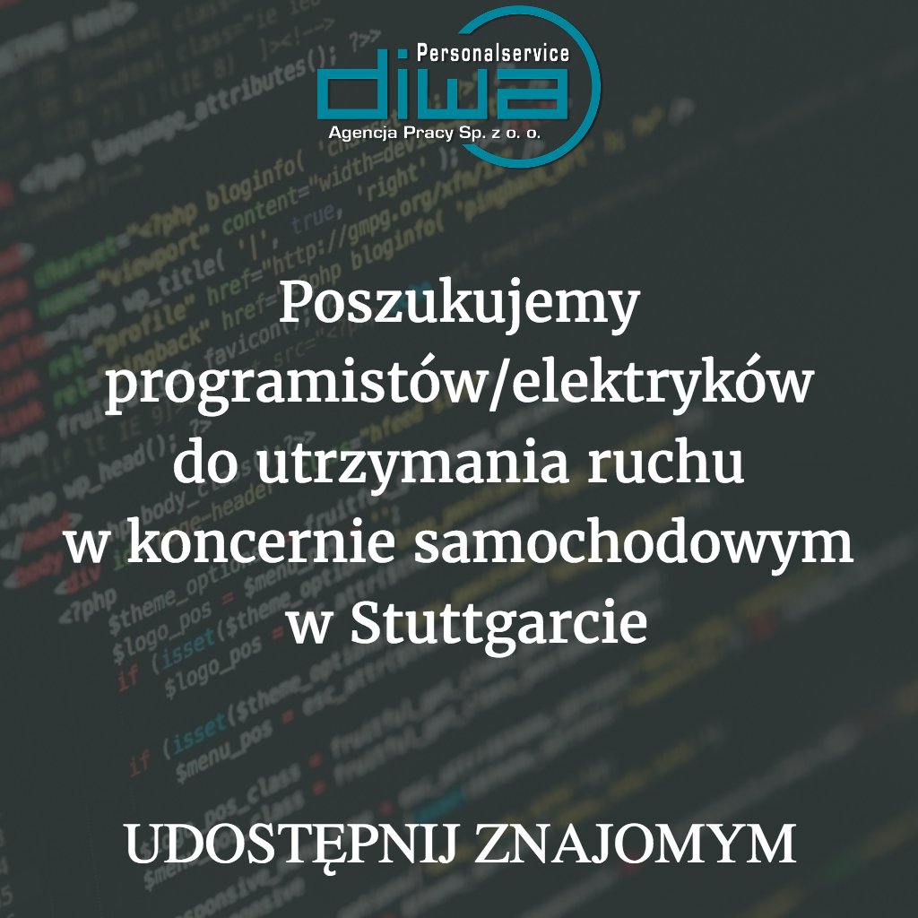 pracujzDIWA's tweet photo. Szczegóły: https://t.co/zYBP6rwwLY
#programista #praca #programowanie #sps #s7 #abb #KUKA #Stuttgart #programming #electric https://t.co/lzEpsdwJGs