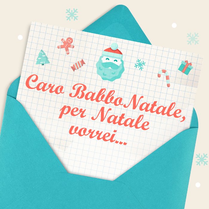 I tuoi bambini hanno scritto la Letterina di Natale? Postala con l'hashtag #letterinamami e inviala a letterina@mami.it Per te 10€ di sconto