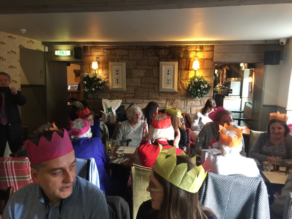 joannaccherry's tweet photo. #OfficeAdvent16 Day 14 - #TeamEdinSW joined the @heinekenUK_News #BrewingGood Cheer lunch at the Riccarton Inn, Currie. Thanks for having us https://t.co/MdDIoZGSIg