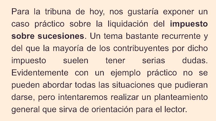 Caso práctico: liquidación del Impuesto sobre Sucesiones y Donaciones.

por <a href="/ineaf_es/">INEAF - Instituto Europeo de Asesoría Fiscal</a> ineaf.es/tribuna/impues…
