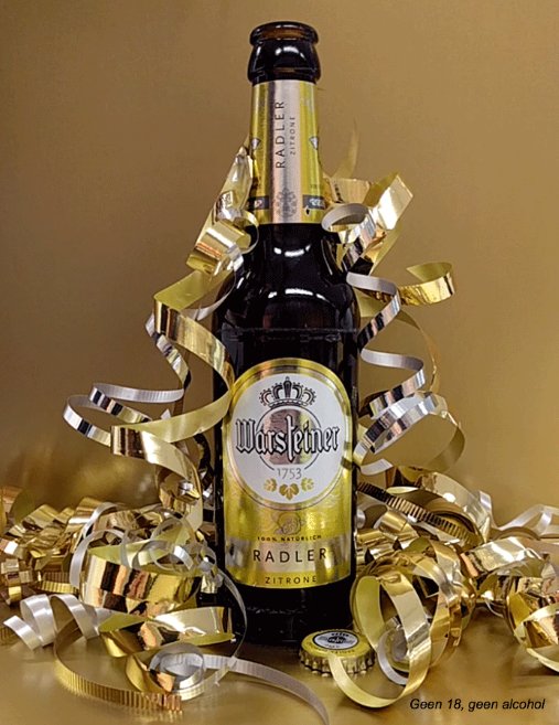HOERA #Warsteiner #Radler is verkozen tot #besteproductvanhetjaar! Bedankt voor het stemmen en jullie waardering! Wie proost er met ons mee?