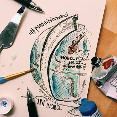GoodXChange's tweet photo. What does #peaceitforward mean to you? Comment/share to support funding to Nobel Prize from @Incircl! #goodxchange #dosomegoodtoday https://t.co/BJAw0lxpfC