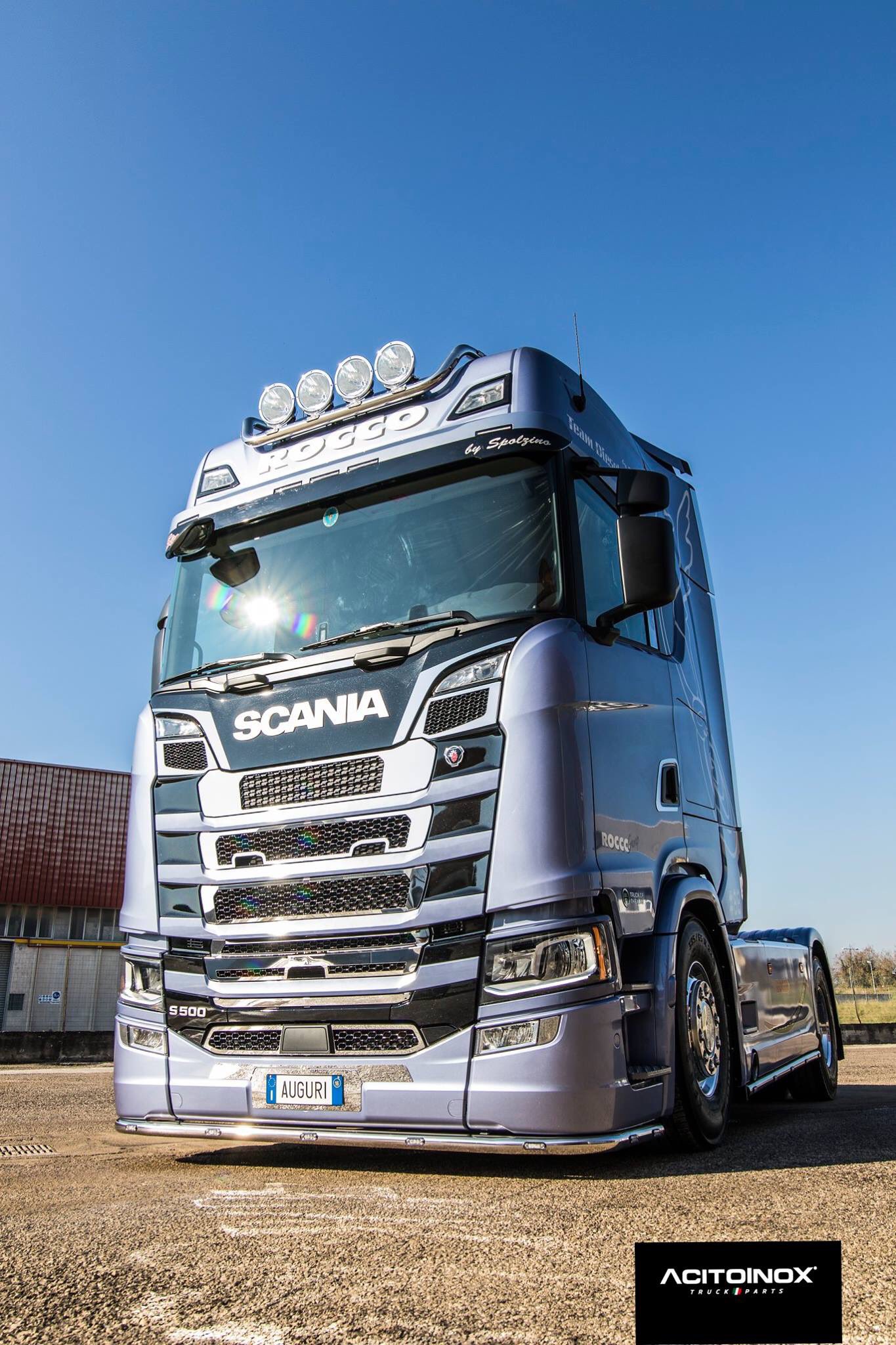 Ricambi e accessori Scania New Generation in acciaio - Acitoinox