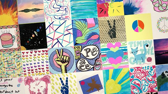 Adweek's tweet photo. An agency created holiday paper to wrap the world in peace: https://t.co/yCYhQc7mMS https://t.co/CQYBSE7BsS