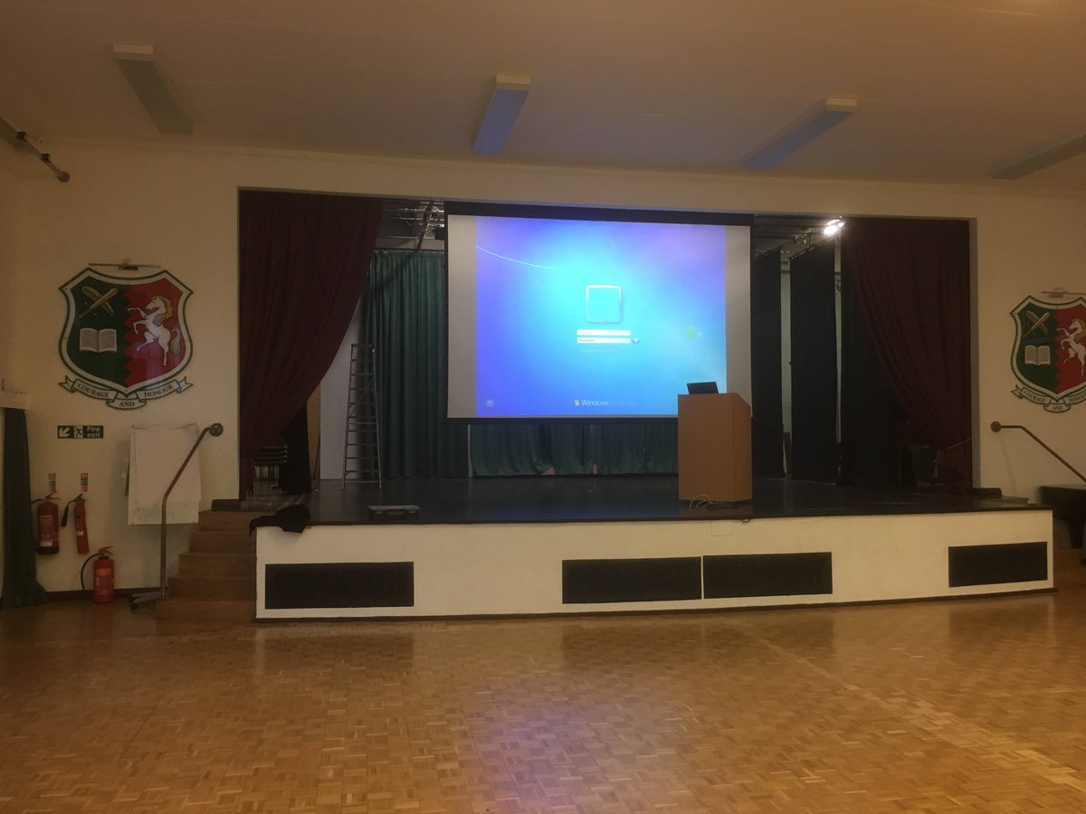 Our fantastic hall installation <a href="/Blustream_HDBT/">Blustream</a> @Sennheiser_UK Call for details if you are looking at a hall refresh. We're open until 23rd.