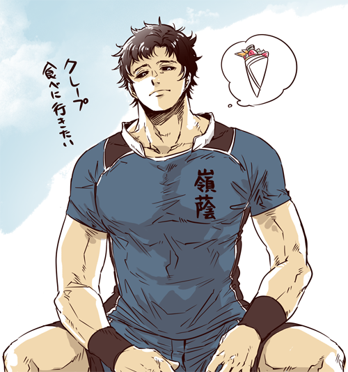 正太郎 No Twitter All Out から残波琉人 めっちゃ強くて大きいけれど 見掛けによらず純粋で可愛い人であった