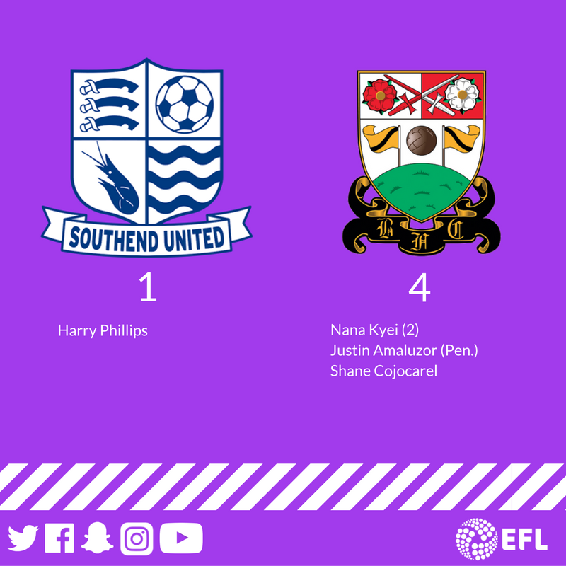 BarnetFC's tweet photo. #BarnetFC's Under-21s made it two wins from two in the Central League Cup with a win over @SUFCRootsHall this afternoon. https://t.co/R2mLYgalO6