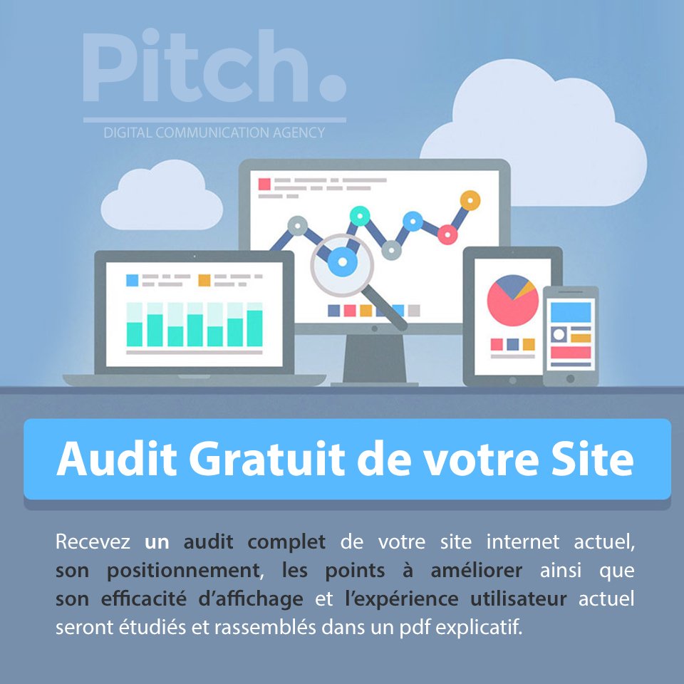 PitchAgency's tweet photo. Audit: Recevez un audit complet de votre site internet actuel. https://t.co/7VxQfDwNKG https://t.co/8RJOlJEmu3