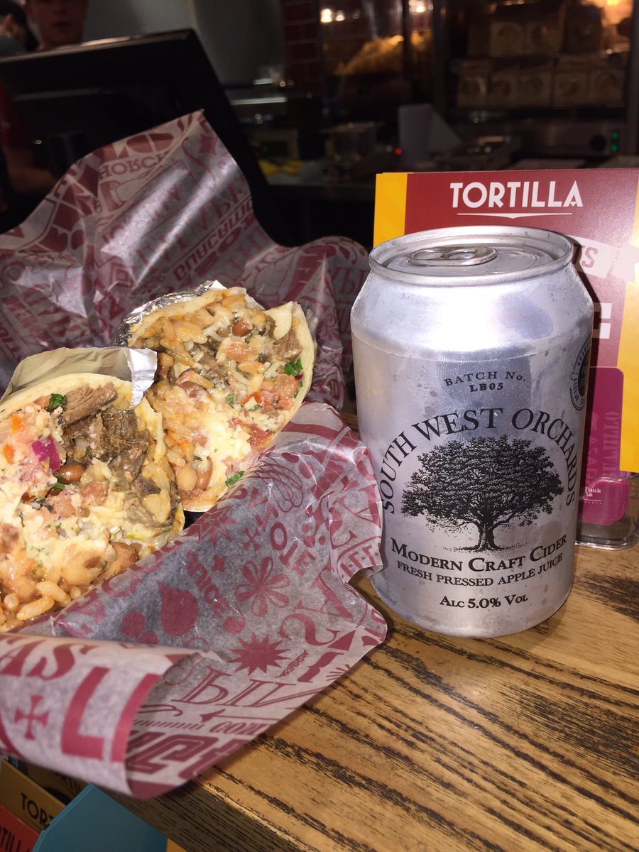 South West Orchards (@sworchards) on Twitter photo Just called into the amazing <a href="/tortilla/">Tortilla Party</a> in Newcastle perfect food match - huge steak burrito washed down with the delicious <a href="/sworchards/">South West Orchards</a> ๐๐ Just called into the amazing <a href="/tortilla/">Tortilla Party</a> in Newcastle perfect food match - huge steak burrito washed down with the delicious <a href="/sworchards/">South West Orchards</a> ๐๐