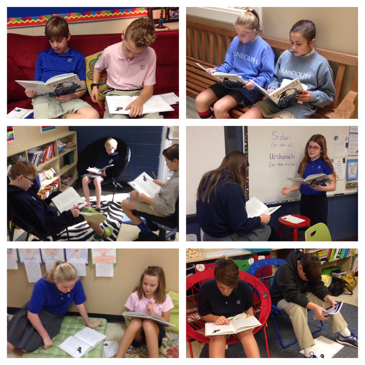 JennyLenz's tweet photo. Buddy reading the oldest book in the world, Gilgamesh! #whyrandolph https://t.co/5FPu1EwN96